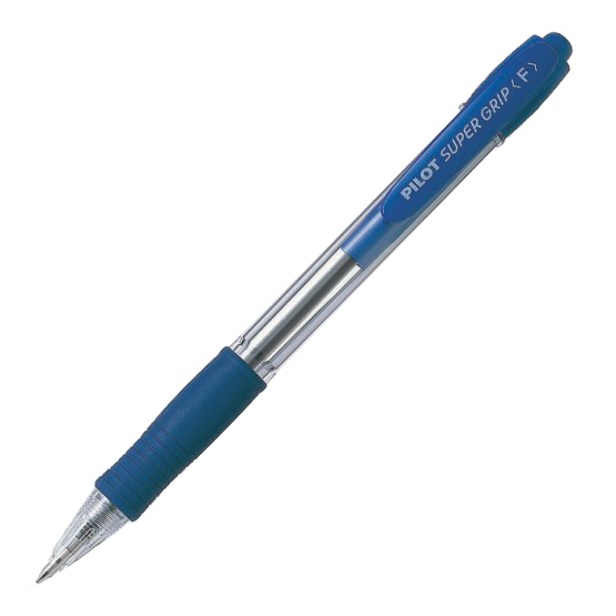 Автоматическая шариковая ручка Рilot Super Grip BPGP-10RF синяя
