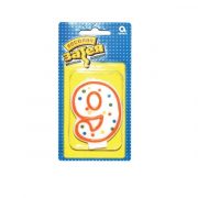свеча цифра "9"
