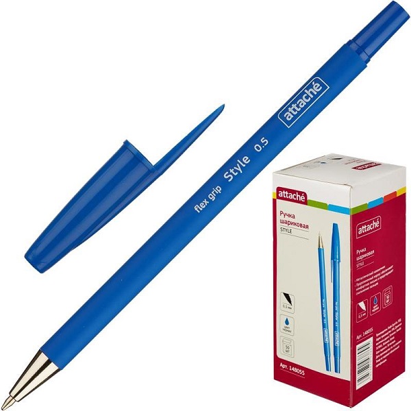 Ручка Attache Style синяя
