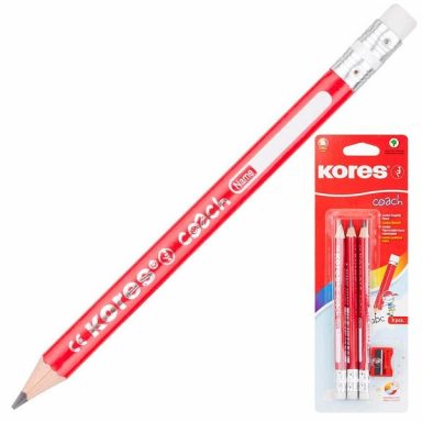Набор простых детских карандашей Kores Jumbo HB